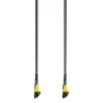 LEKI Smart Pacemaker Stöcke, Dark anthracite / black / green yellow, 105cm