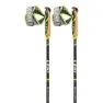 LEKI Smart Pacemaker Stöcke, Dark anthracite / black / green yellow, 105cm