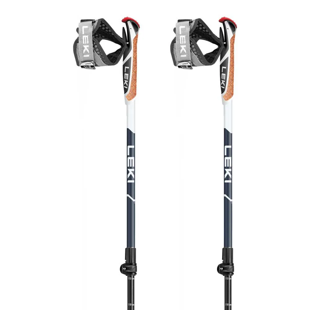 LEKI Smart Supreme Stöcke, Black / navy blue, 110-130cm LEKI Smart Supreme Stöcke, Black / navy blue, 110-130cm