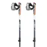 LEKI Smart Supreme Stöcke, Black / navy blue, 110-130cm