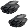 LEKI Smart Walking-stöcke Kappen 2 Einheiten, Black / white, One Size