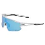 LEKI Spectra Sonnenbrille unisex, White / black / brightblue, One Size