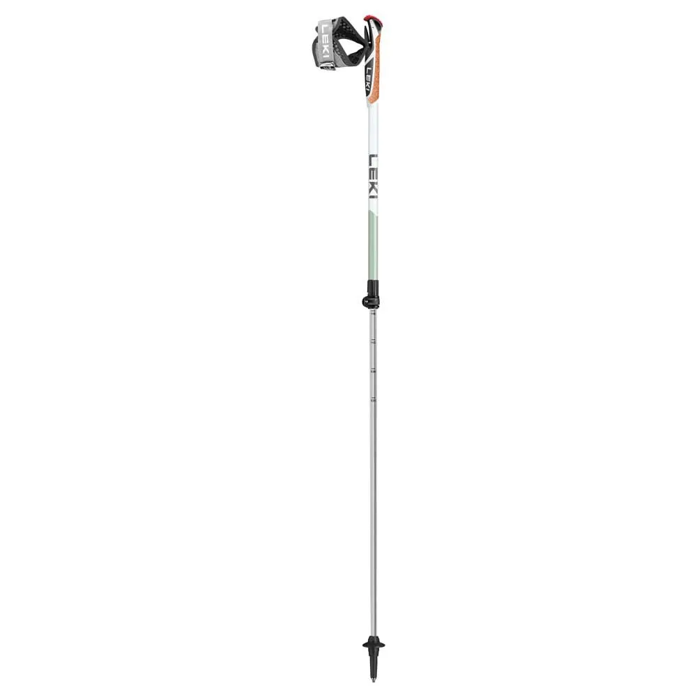 LEKI Spin Shark Sl Stöcke, Grey / green / white, 100-130cm LEKI Spin Shark Sl Stöcke, Grey / green / white, 100-130cm