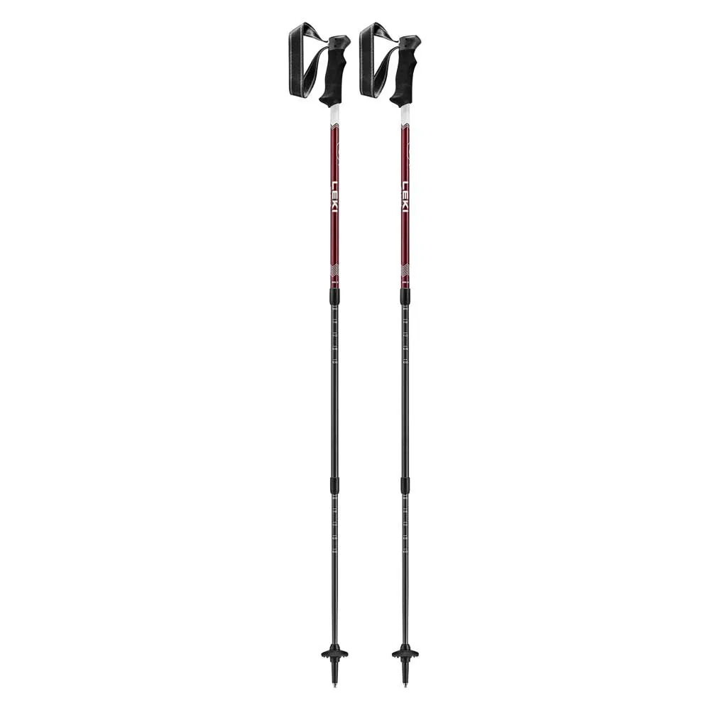 LEKI Trail Lite Stöcke, Tamarillo / white, 100-135cm LEKI Trail Lite Stöcke, Tamarillo / white, 100-135cm