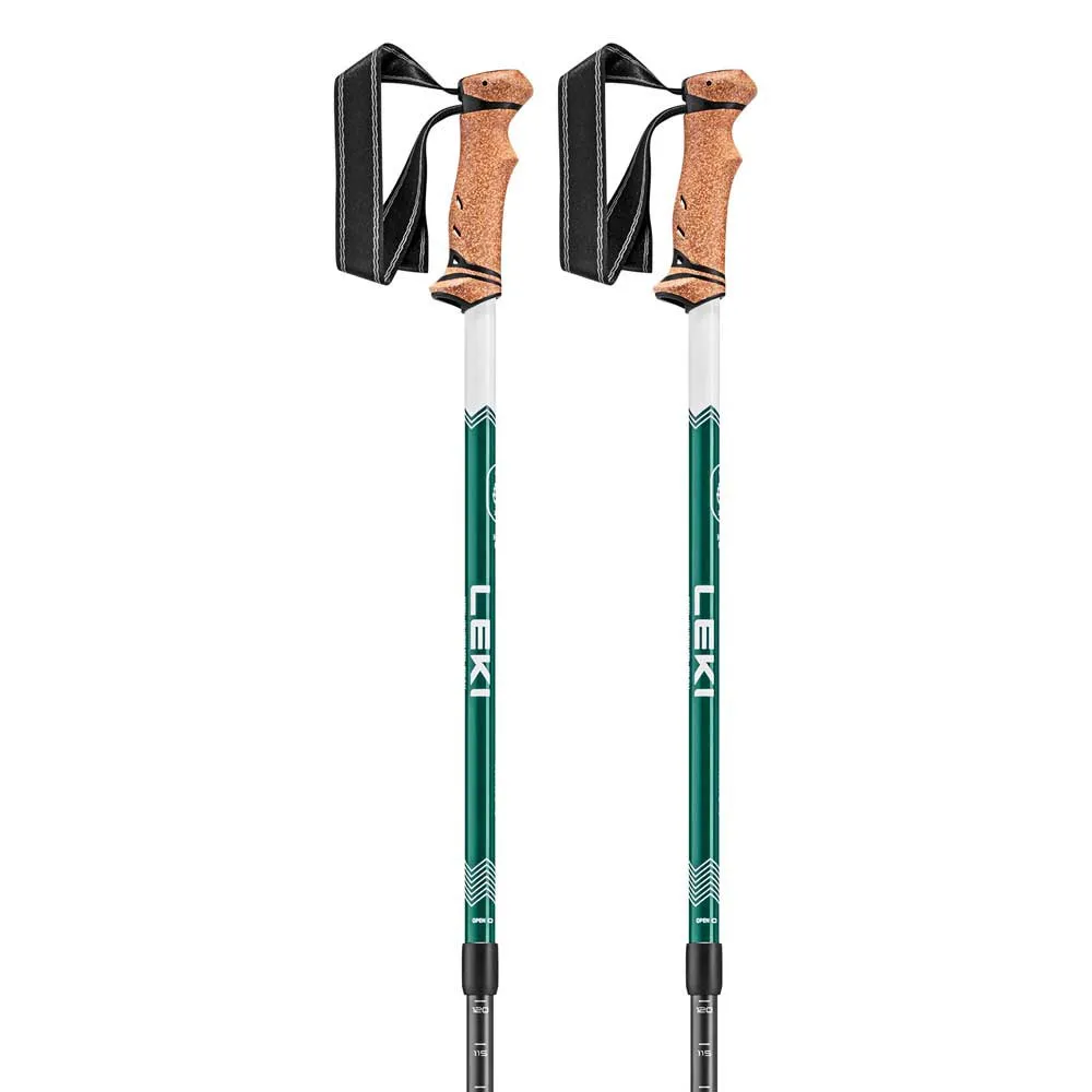 LEKI Trail Stöcke, Deep aqua / white, 110-145cm