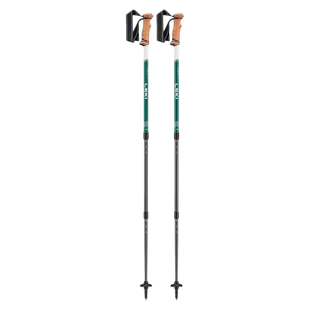 LEKI Trail Stöcke, Deep aqua / white, 110-145cm