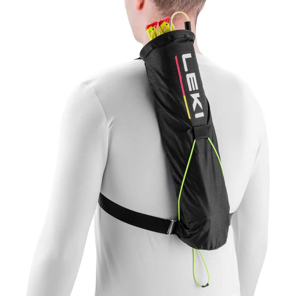 LEKI Trailrunning-köcher, Neonpink / black / neonyellow, One Size LEKI Trailrunning-köcher, Neonpink / black / neonyellow, One Size