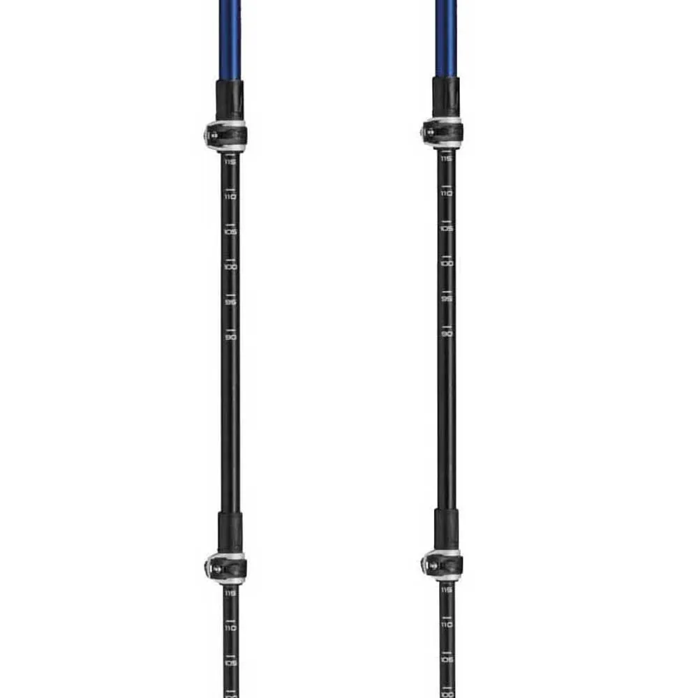 LEKI Traveller Carbon Stöcke, Midnight blue / dark metallic / light anthracite / white, 90-130cm LEKI Traveller Carbon Stöcke, Midnight blue / dark metallic / light anthracite / white, 90-130cm