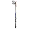 LEKI Traveller Carbon Stöcke, Midnight blue / dark metallic / light anthracite / white, 90-130cm