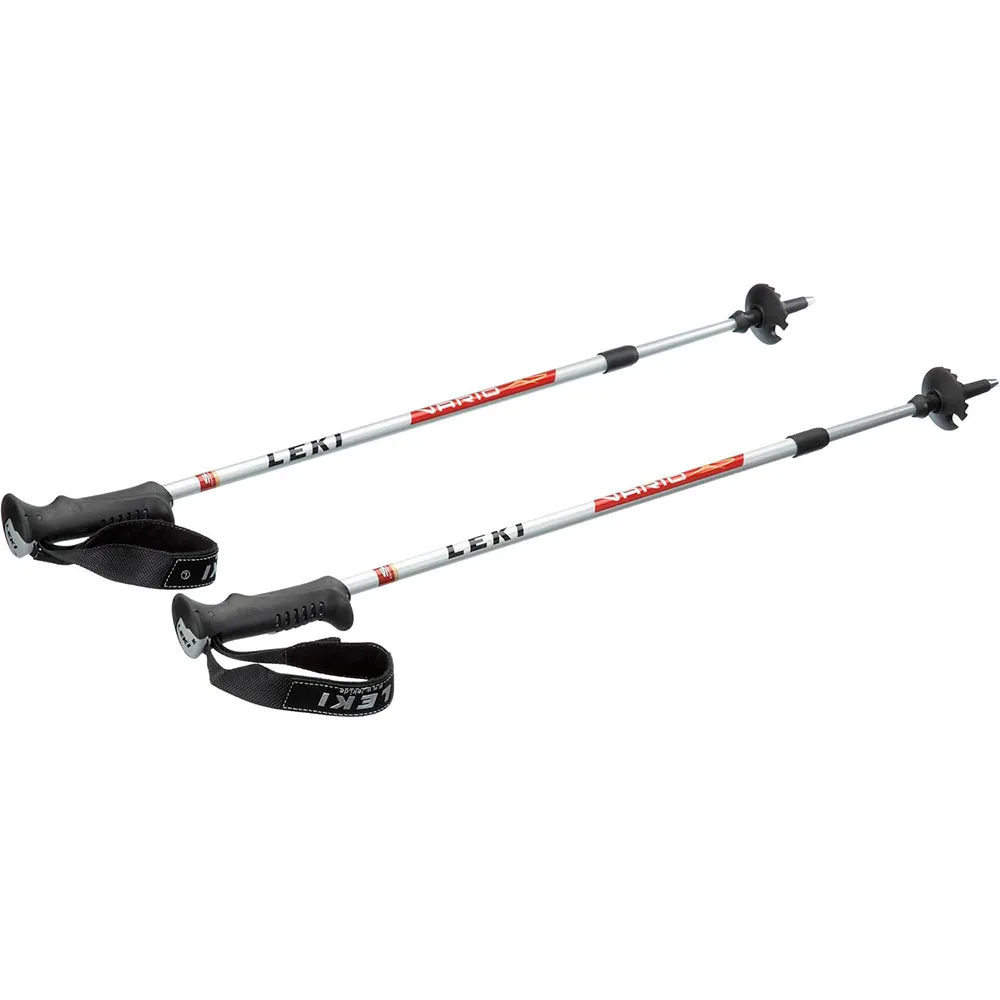LEKI Trekker Xs Stöcke, White / red, 110cm LEKI Trekker Xs Stöcke, White / red, 110cm