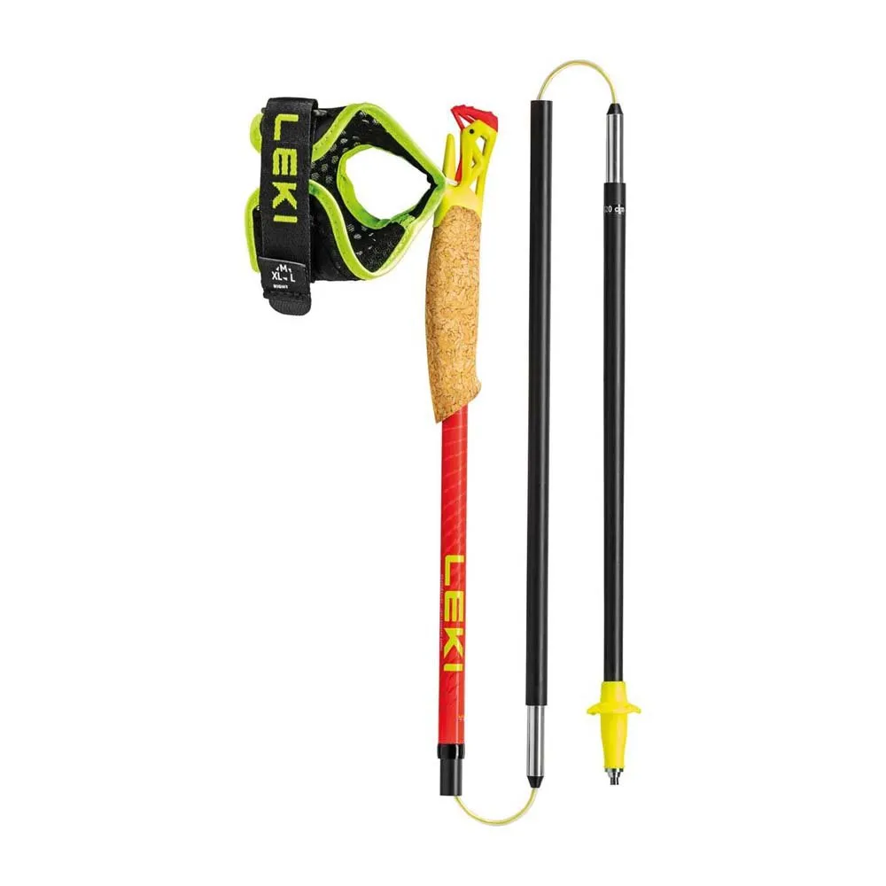 LEKI Ultratrail Fx.one Superlite Stöcke, Bright red / neonyellow / naturalcarbon, 100cm LEKI Ultratrail Fx.one Superlite Stöcke, Bright red / neonyellow / naturalcarbon, 100cm