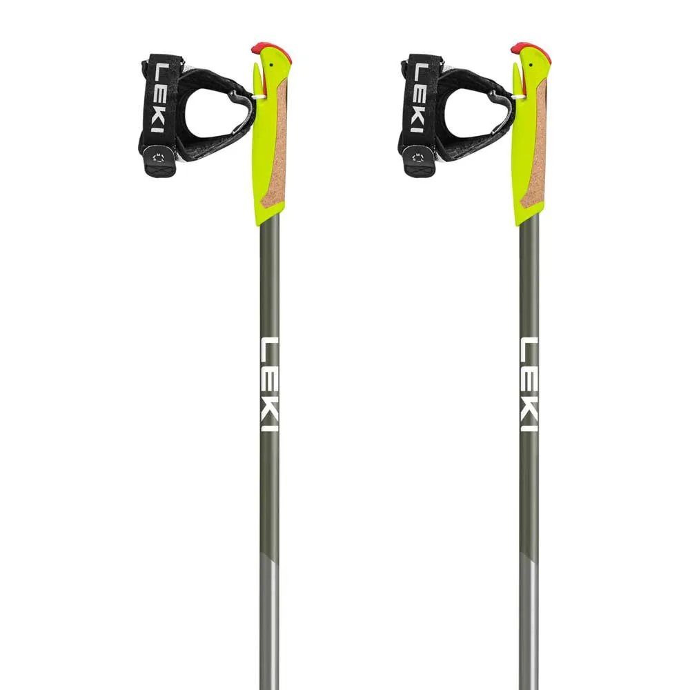 LEKI Walker Xs Junior Stöcke, Grey / green, 80-110cm LEKI Walker Xs Junior Stöcke, Grey / green, 80-110cm