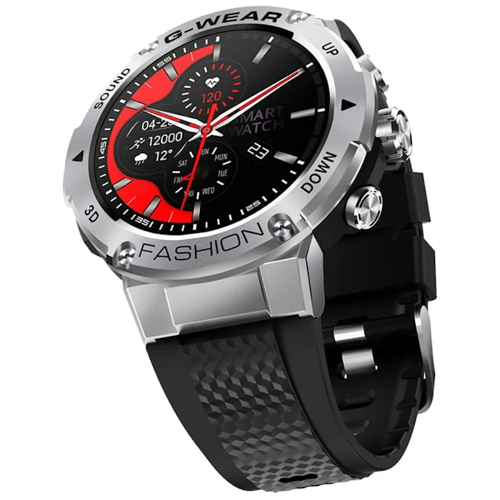 Lemfo K28h Smartwatch, Silver