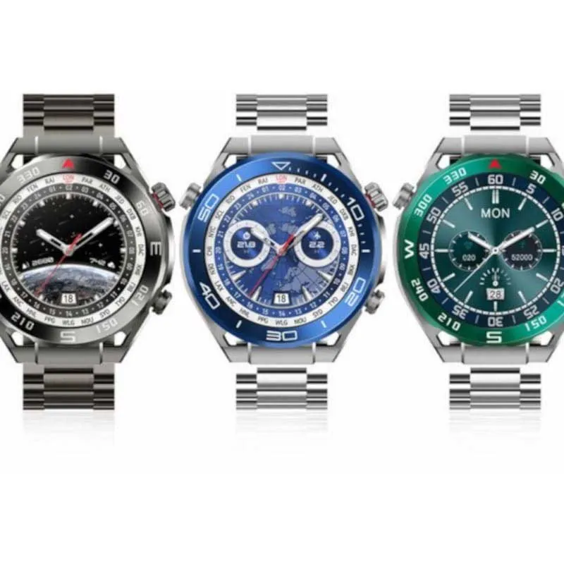 Lemfo X10 Pro Smartwatch, Green / silver