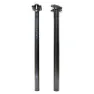 Leonardi Racing Bo Alulite 0º Sattelstütze, Black, 450mm, 31.6mm