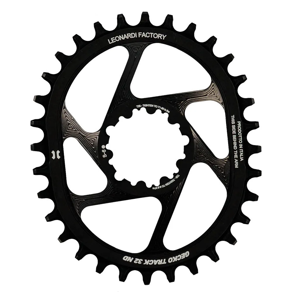 Leonardi Racing Gecko Track Sram Gxp S6 Ovales Kettenblatt Leonardi Racing Gecko Track Sram Gxp S6 Ovales Kettenblatt