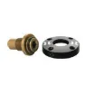 Leonardi Racing Lefty Radkappe, Black, One Size