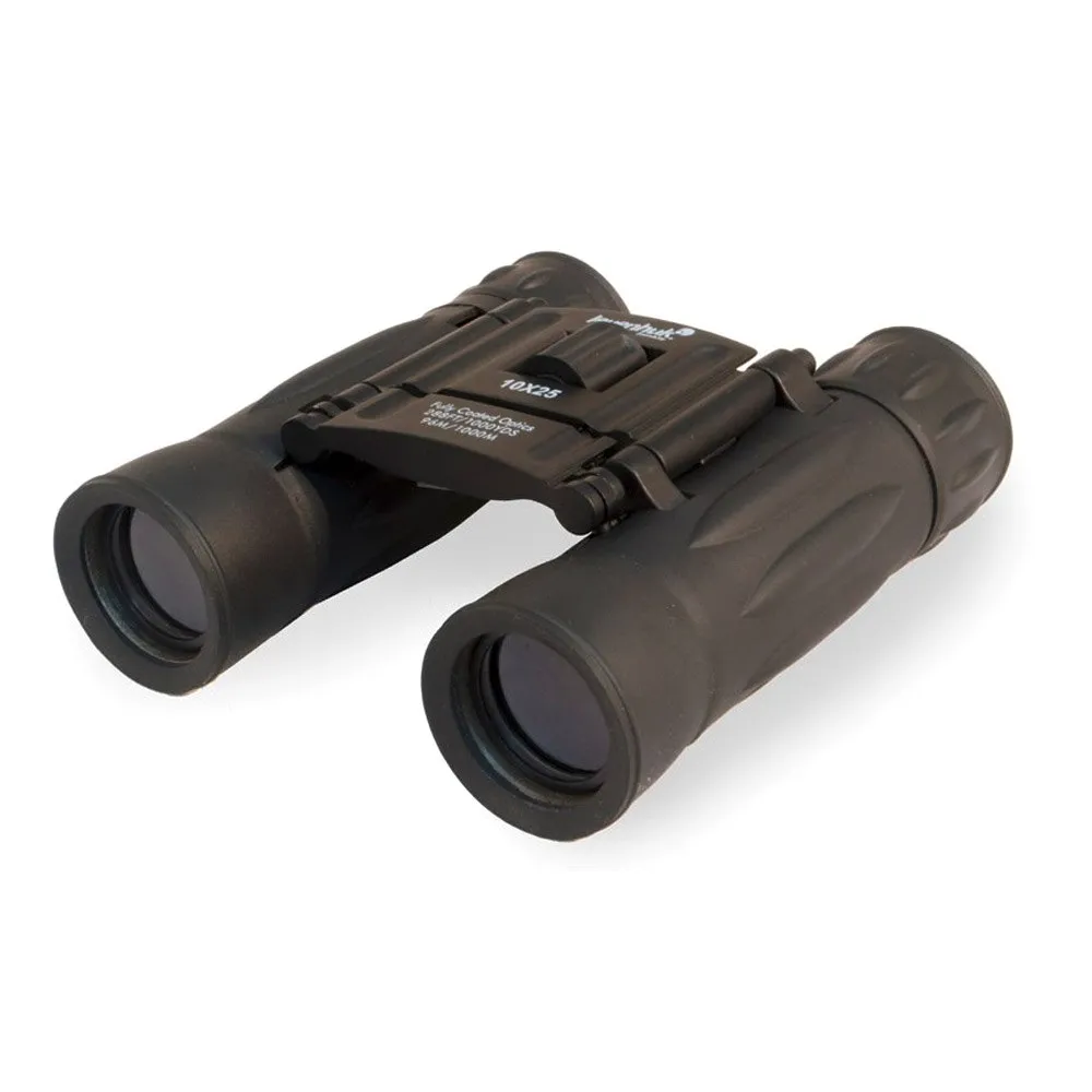 Levenhuk Atom 10x25 Fernglas, Black, One Size Levenhuk Atom 10x25 Fernglas, Black, One Size