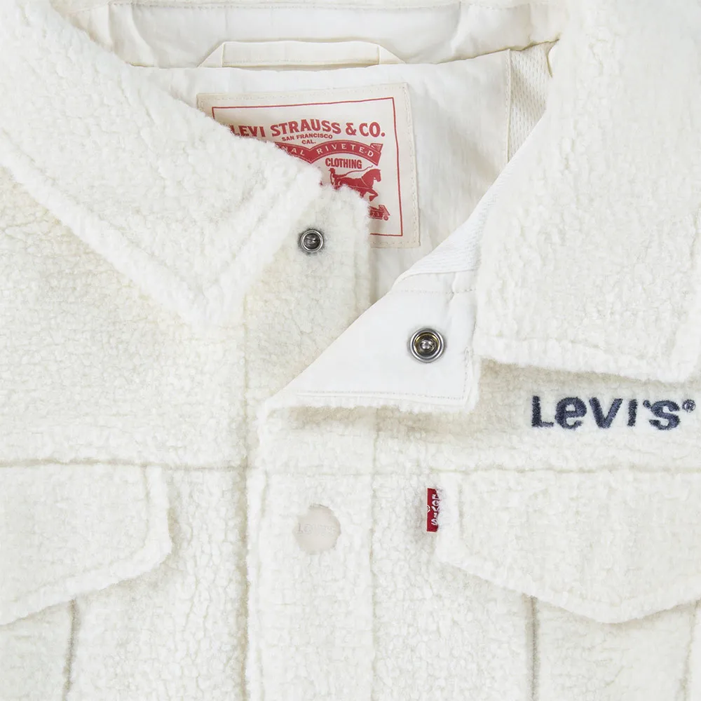Levi's Boxy Fit Sherpa Trucker Jacke Levi's Boxy Fit Sherpa Trucker Jacke