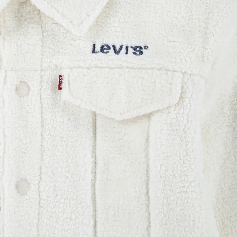 Levi's Boxy Fit Sherpa Trucker Jacke Levi's Boxy Fit Sherpa Trucker Jacke