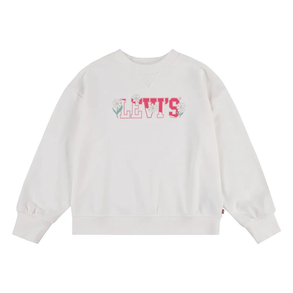 Levi's Crew Sweatshirt, Sugar swizzle, 10Y