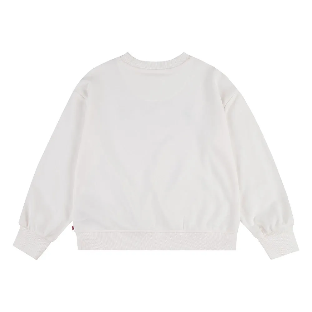 Levi's Crew Sweatshirt, Sugar swizzle, 10Y