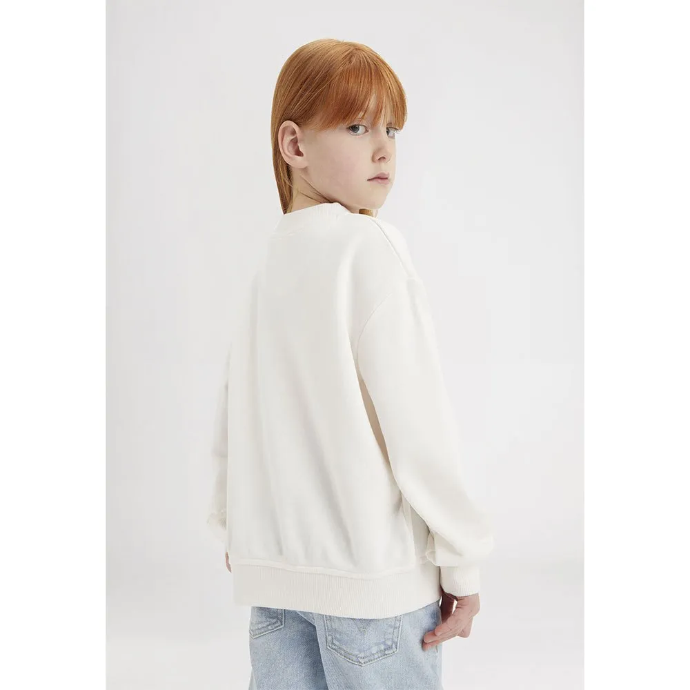 Levi's Crew Sweatshirt, Sugar swizzle, 10Y