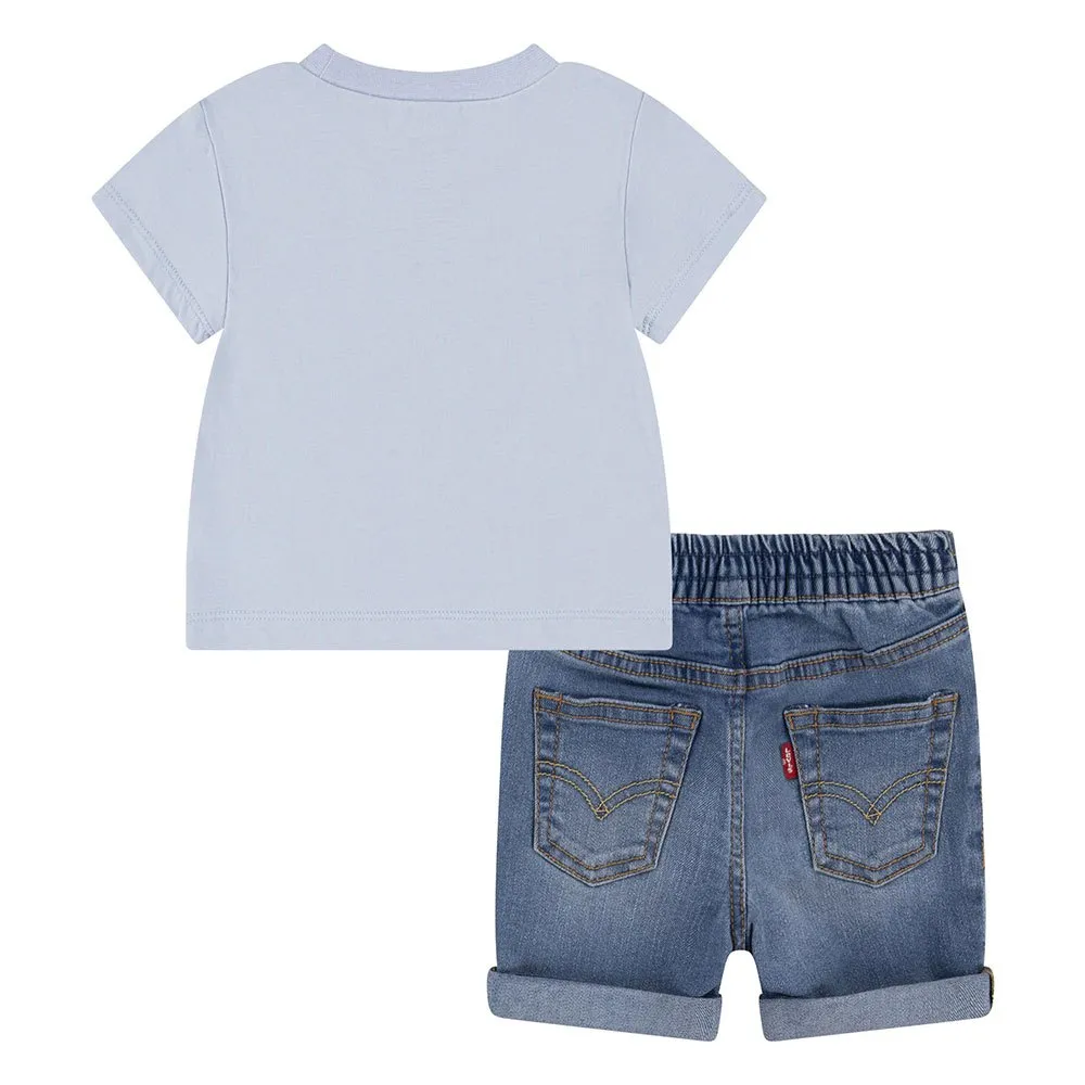 Levi's Critter Stacked Logo Kurzarm-set Levi's Critter Stacked Logo Kurzarm-set