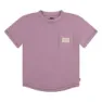 Levi's Curved Hem Pocket Kurzarm-t-shirt, Dusky orchid, 3Y