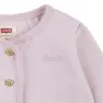 Levi's French Terry Cardigan Sweatshirt, Chalk pink, 18MON