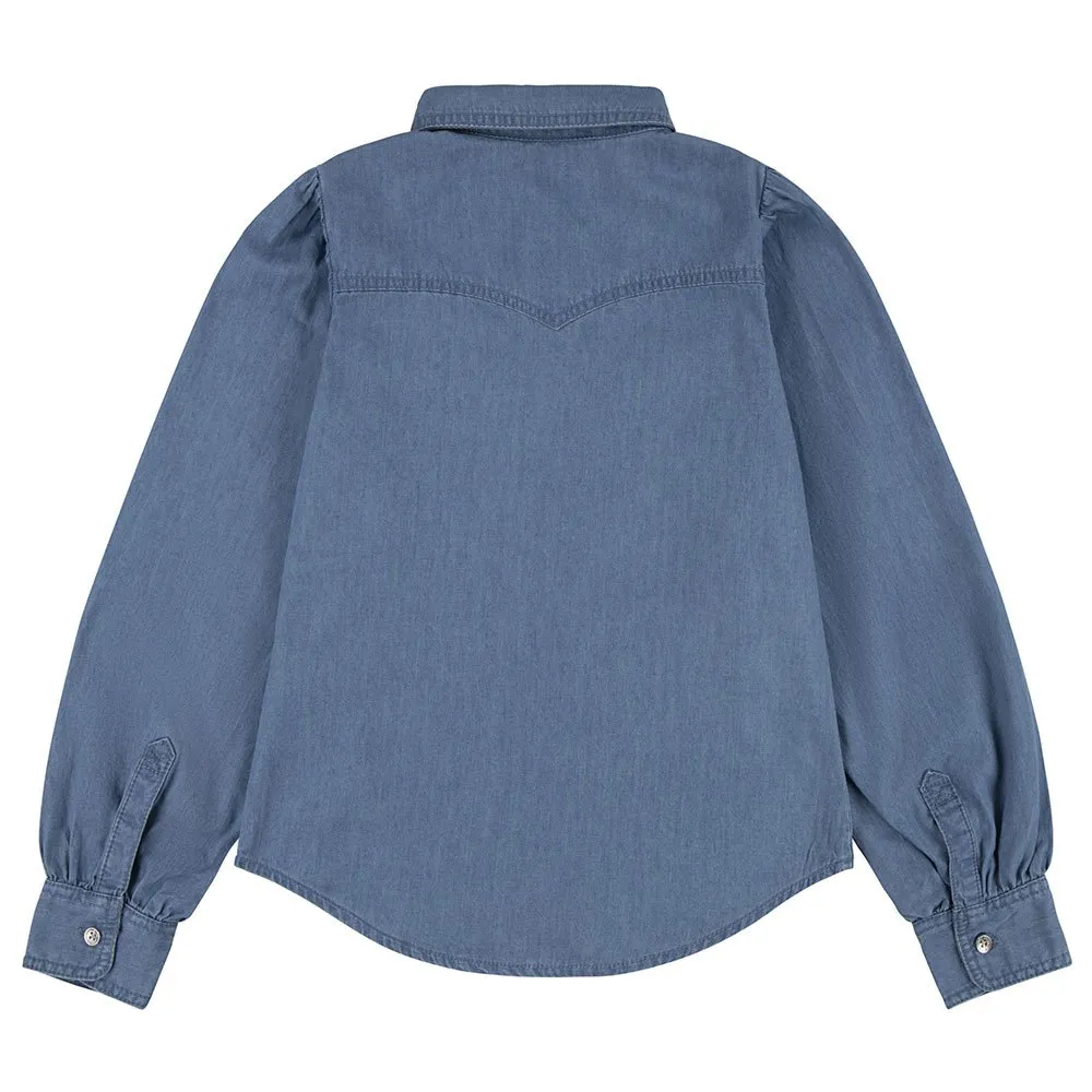 Levi's Full Western Denim Langarmhemd