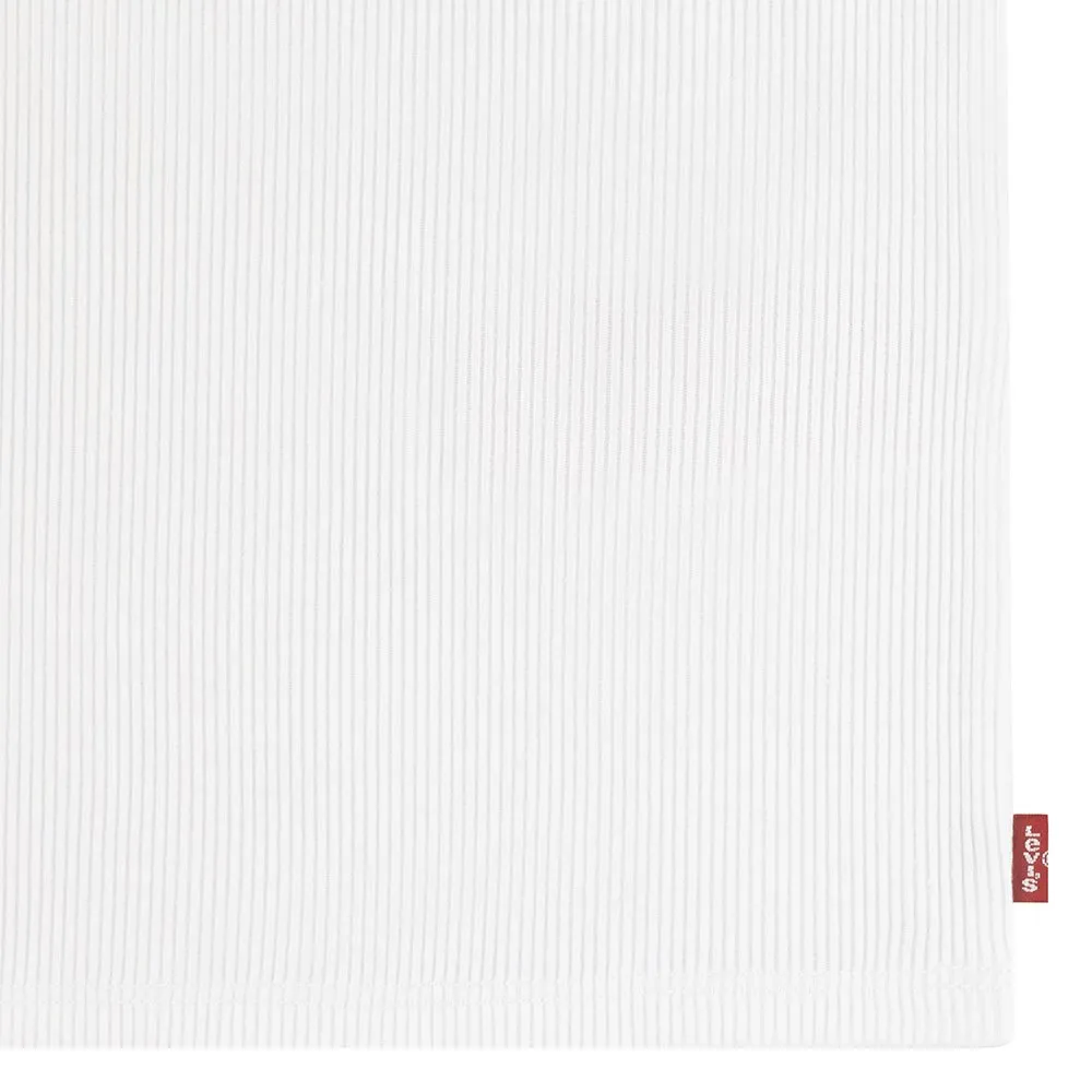 Levi's Meet And Greet Ribbed ärmelloses T-shirt, Bright white, 16Y Levi's Meet And Greet Ribbed ärmelloses T-shirt, Bright white, 16Y