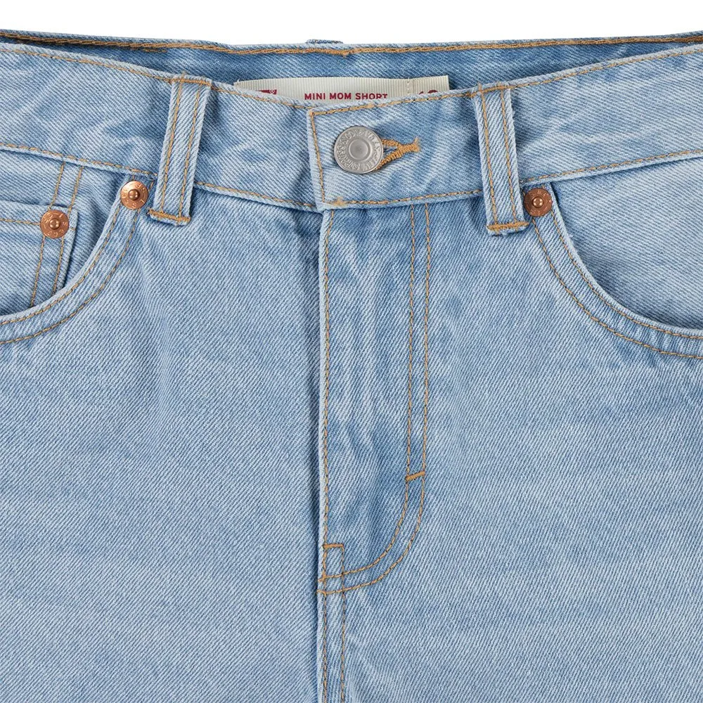 Levi's Mini Mom Roll Cuf Kurze Hose Levi's Mini Mom Roll Cuf Kurze Hose