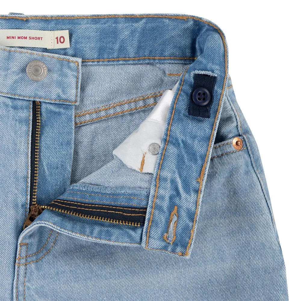 Levi's Mini Mom Roll Cuf Kurze Hose Levi's Mini Mom Roll Cuf Kurze Hose