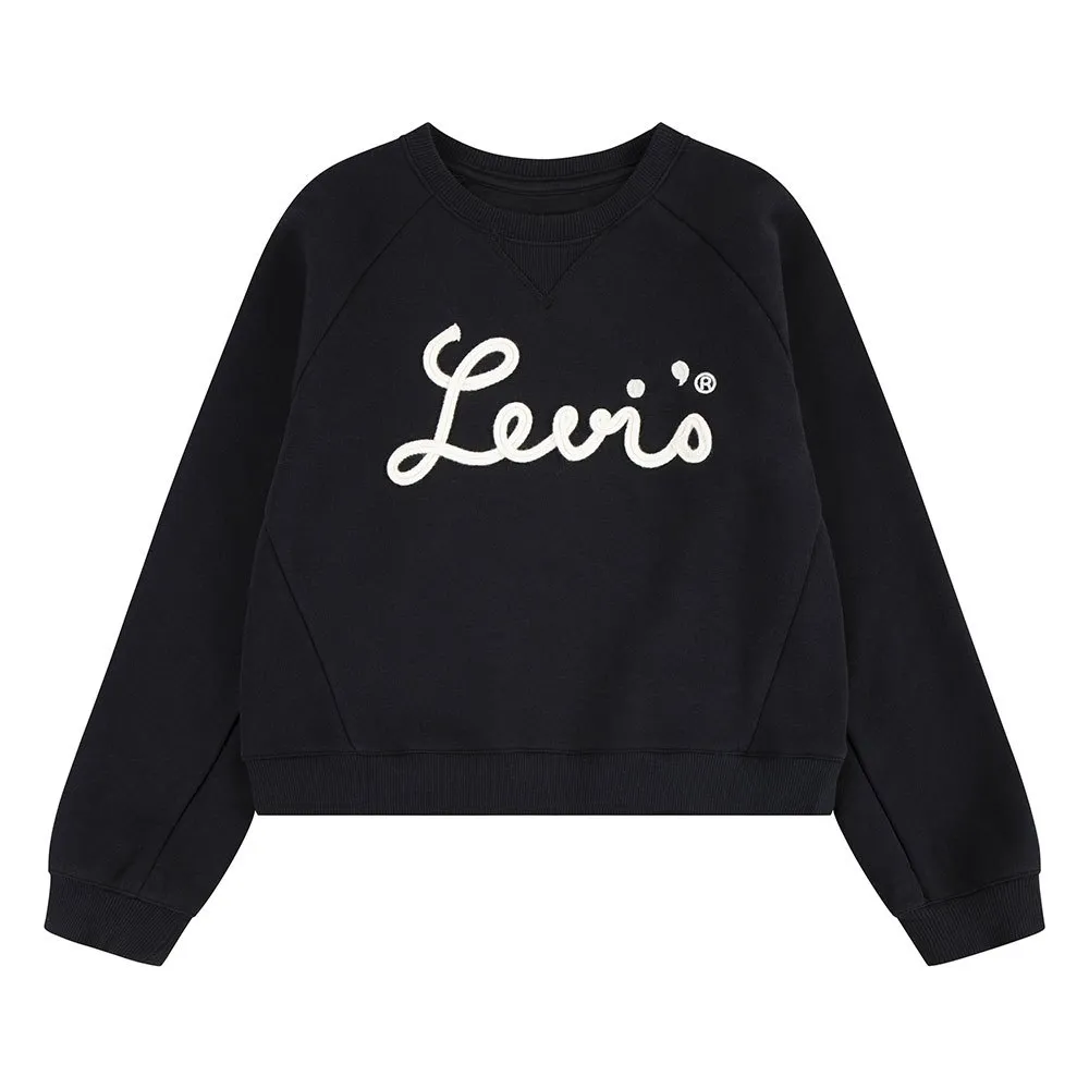 Levi's Mixed Textures Crew Sweatshirt Levi's Mixed Textures Crew Sweatshirt