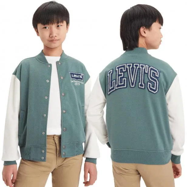Levi's Prep Sport Bomber Jacke, Dark forest, 16Y