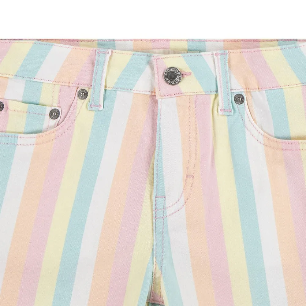 Levi's Printed Fray Hem Kurze Hose