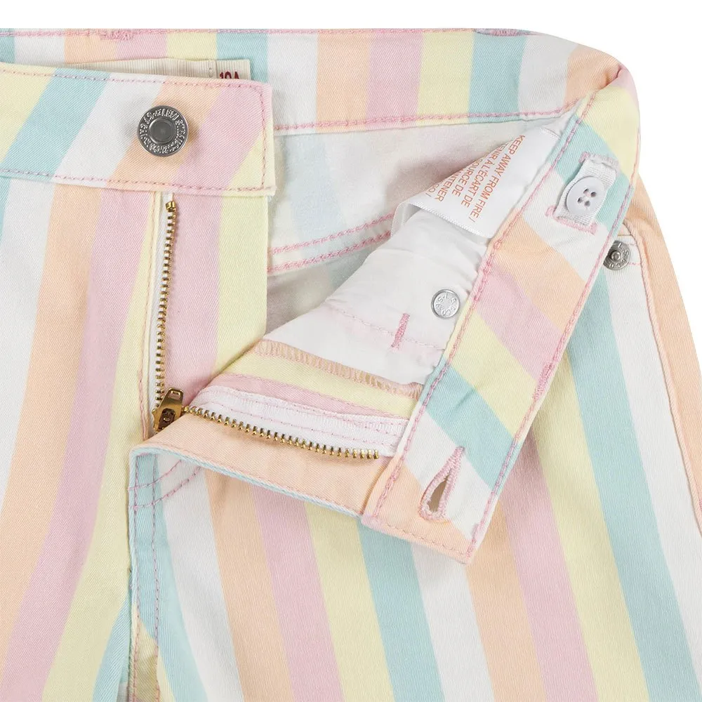 Levi's Printed Fray Hem Kurze Hose