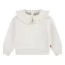 Levi's Ruffle Crew Sweatshirt, Egret, 6MON