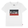 Levi's Sportswear Logo Kurzarm-t-shirt, White, 8Y