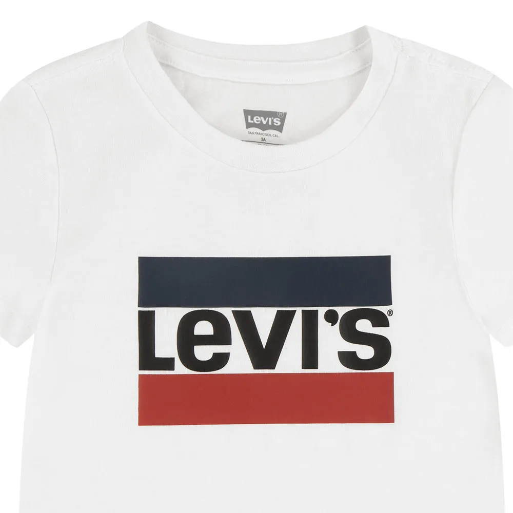 Levi's Sportswear Logo Kurzarm-t-shirt, White, 8Y Levi's Sportswear Logo Kurzarm-t-shirt, White, 8Y