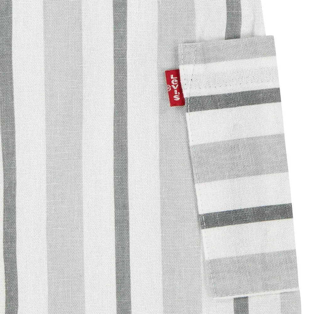 Levi's Stripe Romper Set Ohne Ärmel, Bright white, 3Y Levi's Stripe Romper Set Ohne Ärmel, Bright white, 3Y