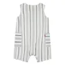Levi's Stripe Romper Set Ohne Ärmel, Bright white, 3Y