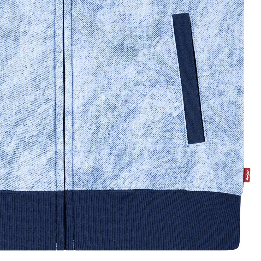 Levi's Trompe Loeil Denim Kapuzenpullover Levi's Trompe Loeil Denim Kapuzenpullover