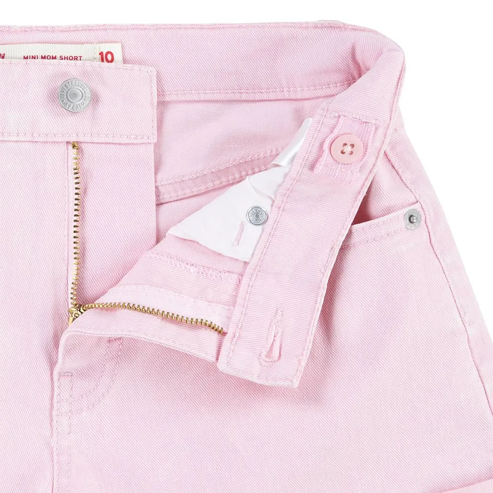 Levi's Twill Mini Mom Roll Cuff Kurze Hose Levi's Twill Mini Mom Roll Cuff Kurze Hose