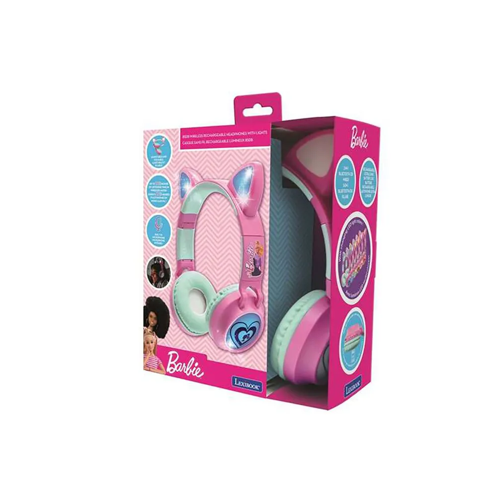 Lexibook Bluetooth With Barbie Lights To Listen To Music Without Cable 20.4x17.5x8.3 Cm Kopfhörer, Multicolor, One Size Lexibook Bluetooth With Barbie Lights To Listen To Music Without Cable 20.4x17.5x8.3 Cm Kopfhörer, Multicolor, One Size
