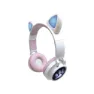 Lexibook Bluetooth With Cat Ears And Lights To Listen To Music Without Cable 24.40x46x37 Cm Kopfhörer, Multicolor, One Size