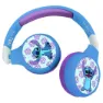 Lexibook Stitch Disney Kopfhörer, Blue / purple, One Size