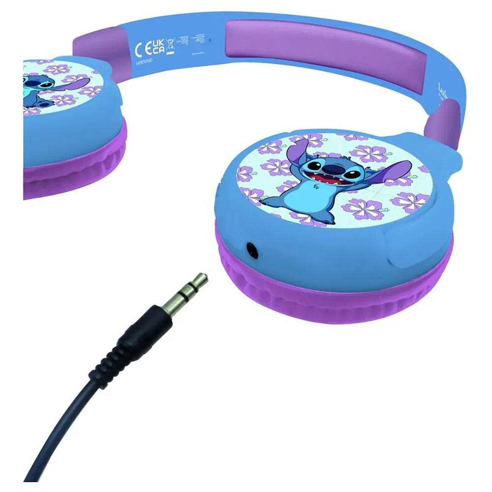 Lexibook Stitch Disney Kopfhörer, Blue / purple, One Size Lexibook Stitch Disney Kopfhörer, Blue / purple, One Size