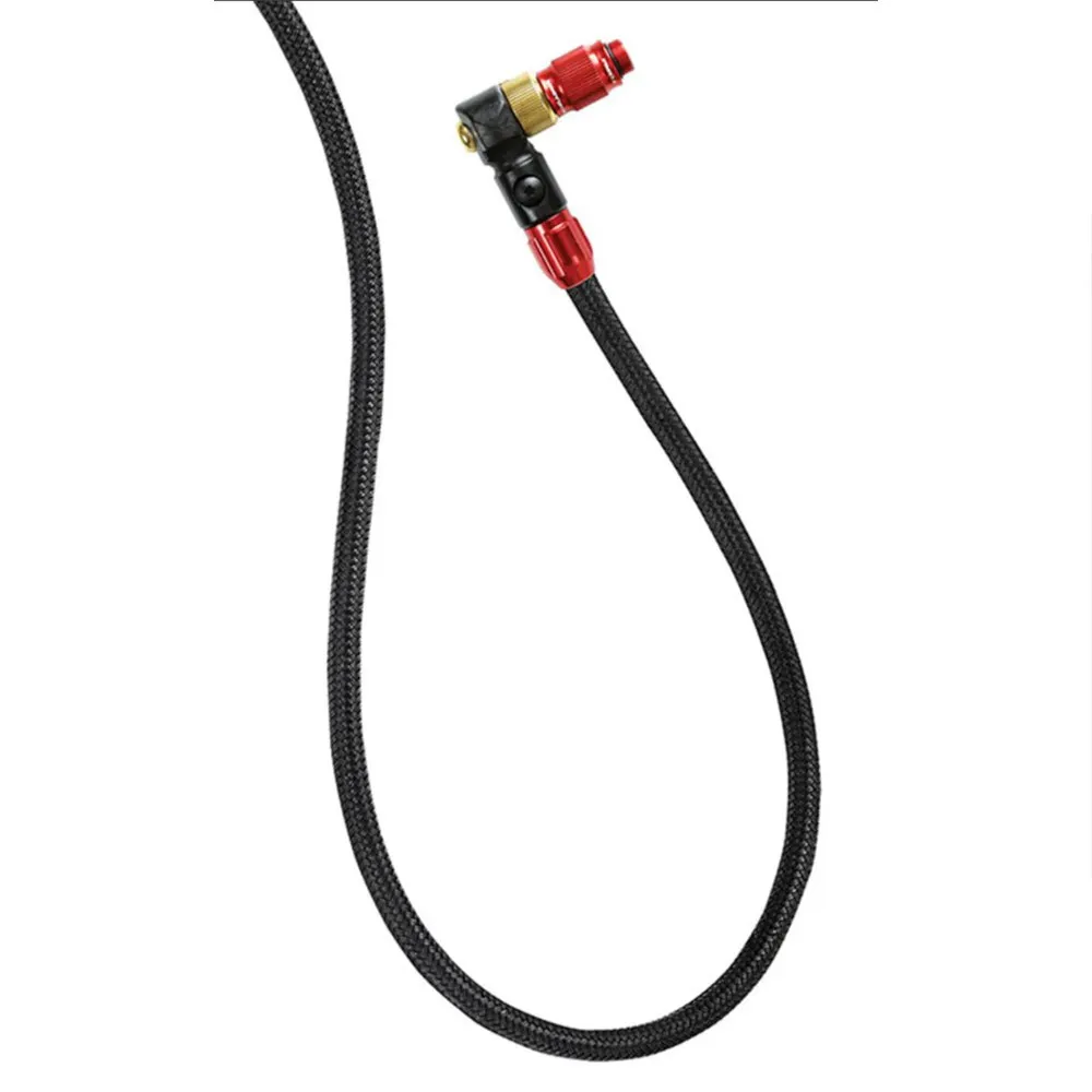 Lezyne Abs-1 Pro Braided Schlauch, Black / red, One Size Lezyne Abs-1 Pro Braided Schlauch, Black / red, One Size